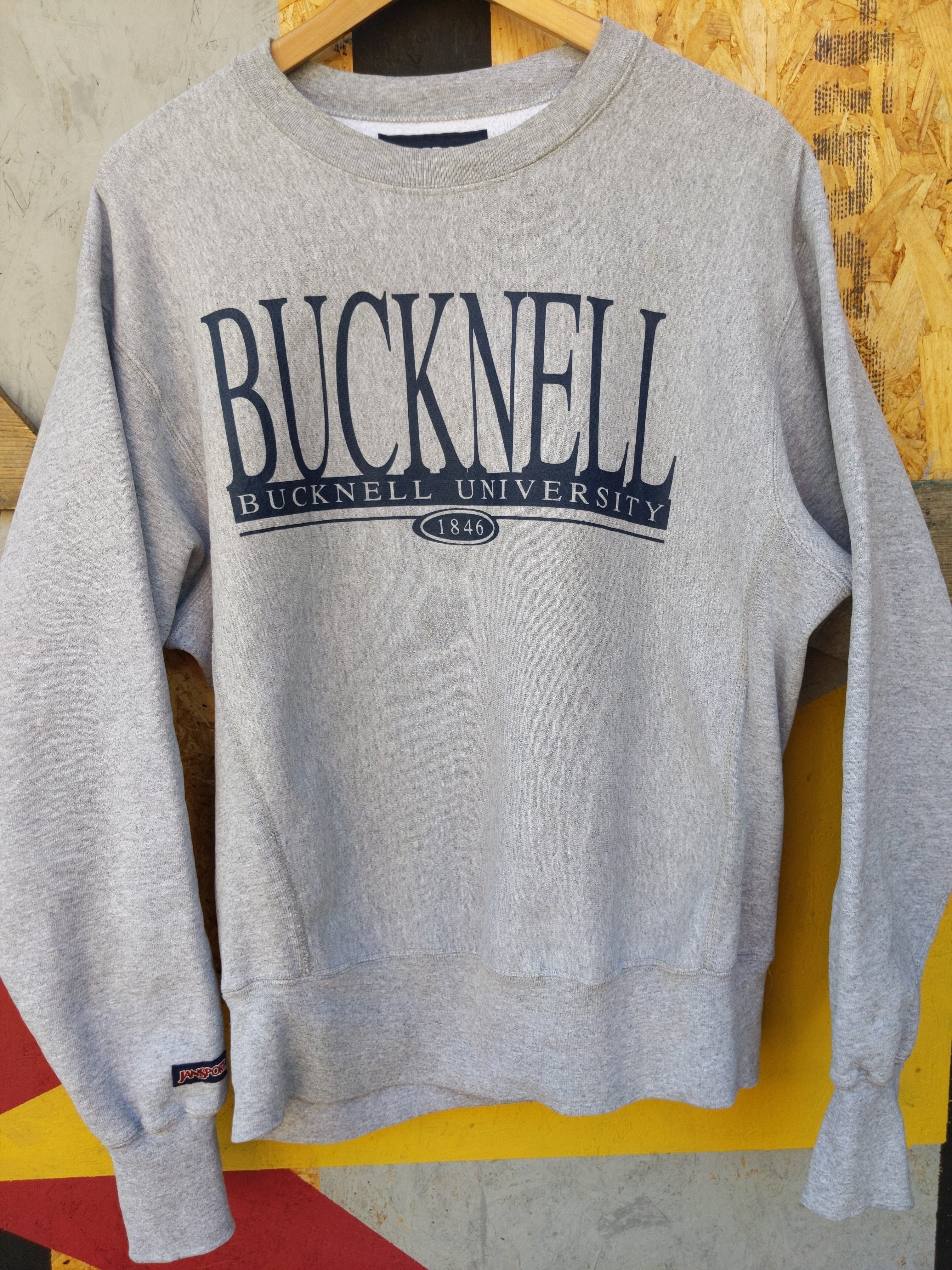 Retro US JanSport Bucknell university sweatshirt M