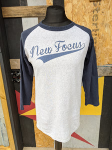 Retro US Champion New Focus Baseball 3/4 sleeve t-shirt M