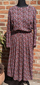 Retro 90s floral dress approx size 18