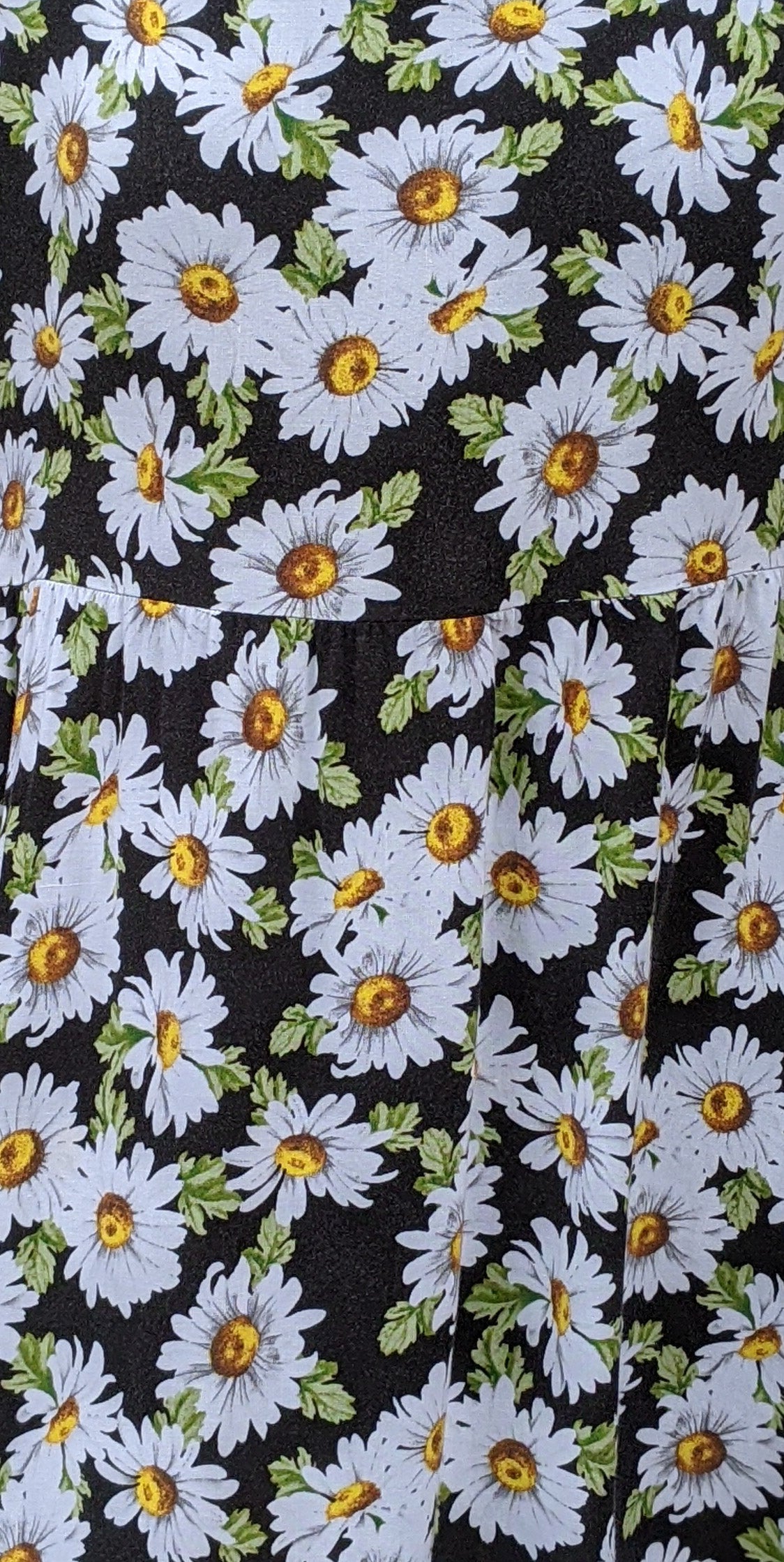 90s daisy print smock dress size M/L vintage vixen online 90s daisy print smock dress size M/L vintage vixen online