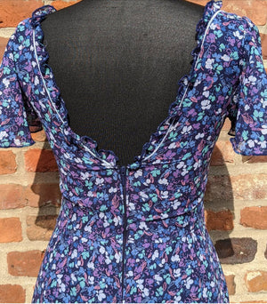 Vintage Betty Barclay cotton maxi dress size 8