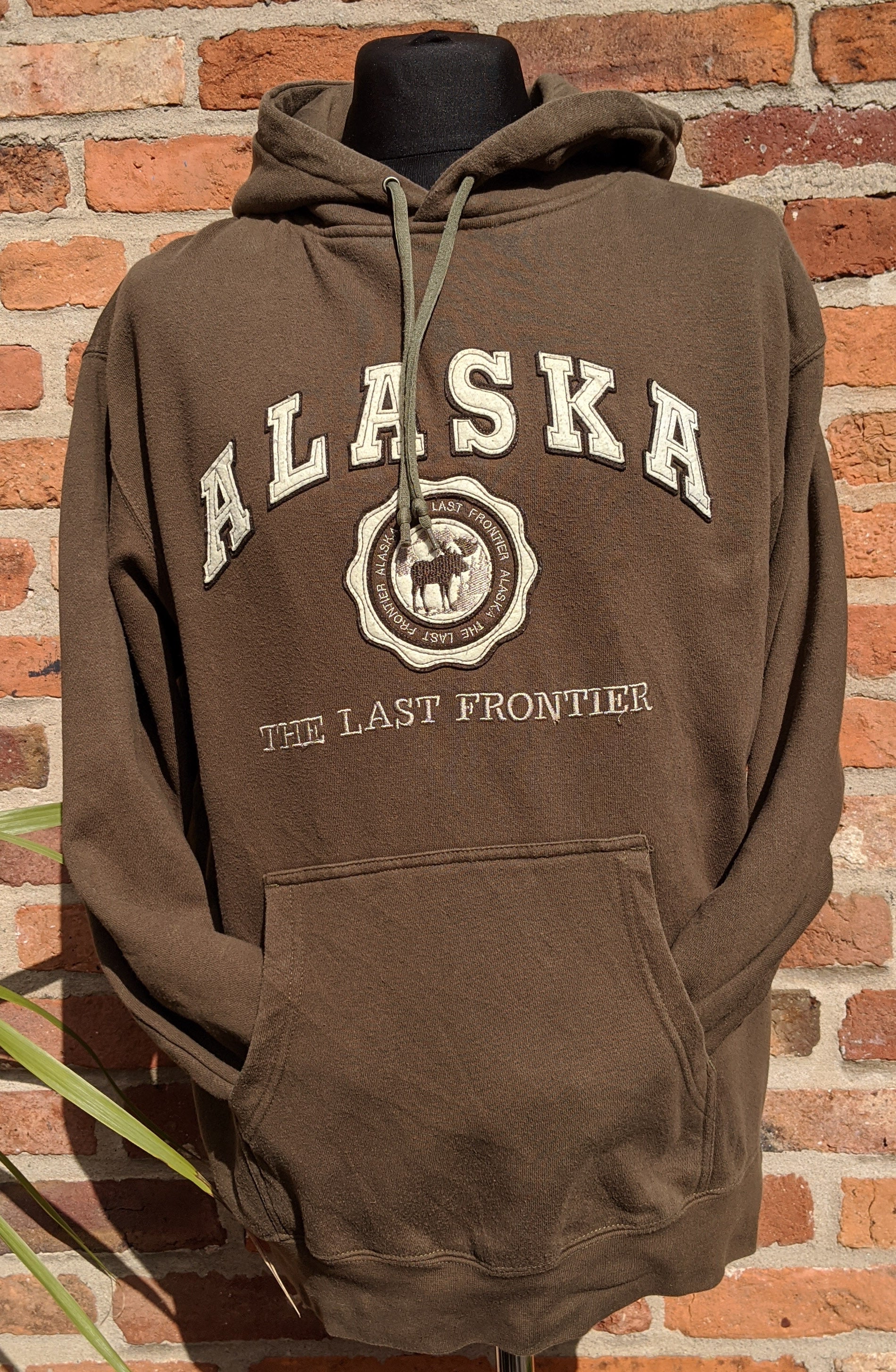 Retro Alaska hoodie L-XL
