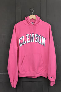 So cool Pink Champion Clemson sweatshirt M
