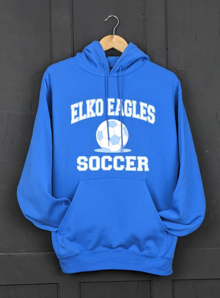 Champion Elko Eagles Soccer hoodie size S Item757
